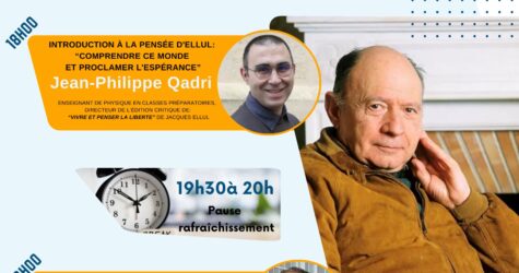 Conférences sur Jacques Ellul
